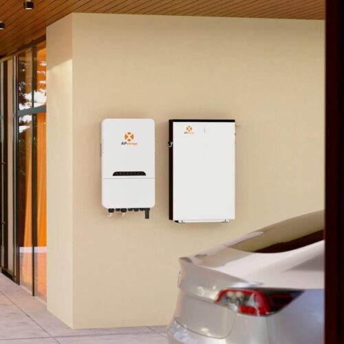 Thuisbatterij met omvormer (APsystems + Dyness)